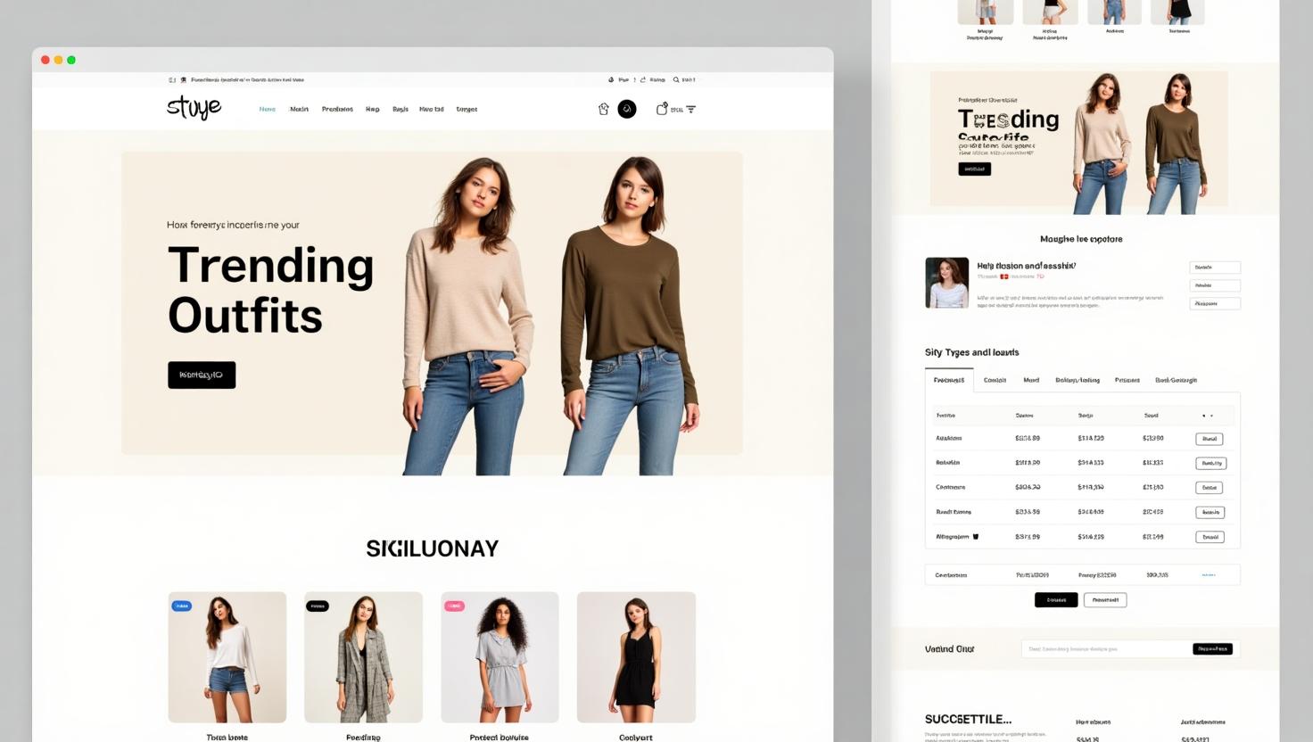 E-Commerce Fashion Store