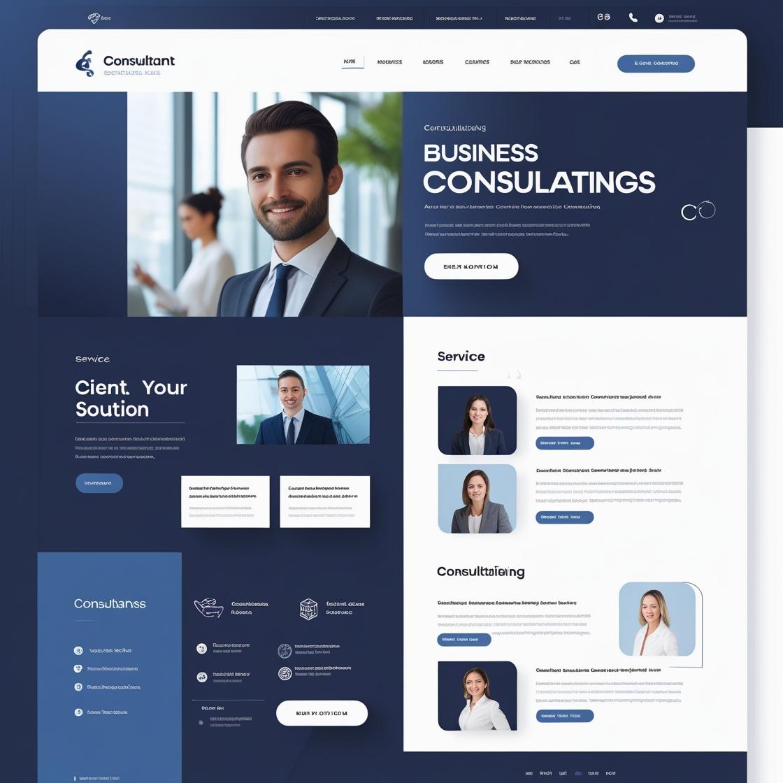 Business Consulting Website